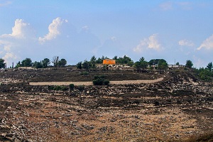 Widok na nieautoryzowan placówk Homesz na Zachodnim Brzegu, 17.11.2022 r. Zdjcie: Nasser Ishtayeh/Flash90.