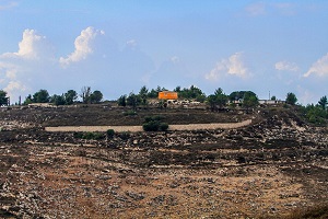 Widok na nieautoryzowan placówk Homesz na Zachodnim Brzegu, 17.11.2022 r. Zdjcie: Nasser Ishtayeh/Flash90.