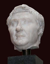 Ryc. 2. Gnaeus Pompeius Magnus, Pompejusz Wielki. Rzymski generał nie spodziewał się użycia miodu przeciwko jego żołnierzom © Michël Manseur, Wikimedia Commons.