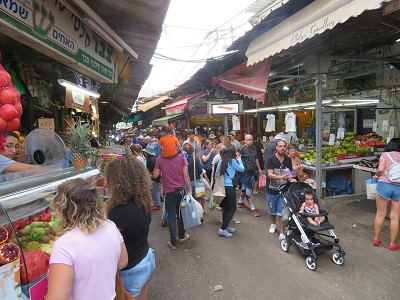 Na targu w Tel Awiwie