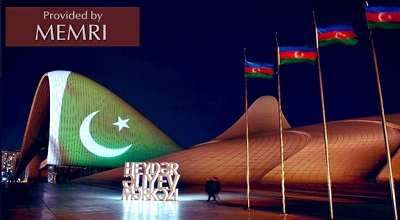 W Dzie Solidarnoci z Kaszmirem Centrum Hejdara Alijewa w Baku owietlono pakistask flag  