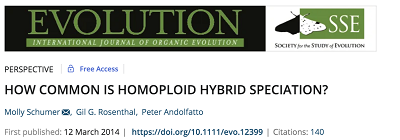 How common is homoploid hybrid speciation?