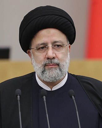 „Prezydent Islamskiej Republiki Iranu, Ebrahim Raisi, który niedawno ponownie zagroził Izraelowi zagładą.(zdjęcie:Wikipedia)