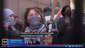 Studenci na Columbia University (Zrzut z ekranu wideo)