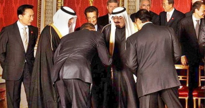 Barack Obama wita si z królem Arabii Saudyjskiej