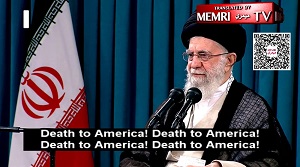 <span>Co potrzeba, aby Stany Zjednoczone i ich sojusznicy zrozumieli, że mułłowie i ich najemnicy odbierają ustępstwa wobec irańskiego reżimu jako oznaki słabości? (Źródło zdjęcia: MEMRI)</span>