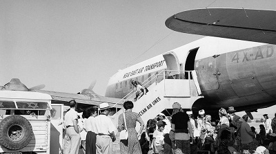 1950: Jemeńscy Żydzi ewakuowani samolotami do Izraela w Operacji Magic Carpet (zdjęcie: Fritz Cohen/Israel Government Press Office) 