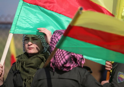 Kurdowie protestuj przy granicy syryjsko-tureckiej. (zdjcie: REUTERS)