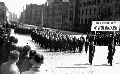 Dni kolonialne. Pozna w 1938 r.