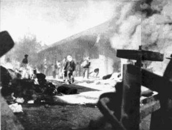 Atak arabski na ydowsk dzielnic handlow w Jerozolimie, grudzie 1947 r.