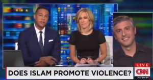 Don Lemon and Alisyn Camerota with Reza Aslan on CNN