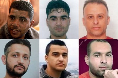 Kim s palestyscy winiowie, którzy zbiegli z izraelskiego wizienia: https://www.middleeasteye.net/news/israel-palestine-gilboa-prison-break-six-prisoners-who-are 