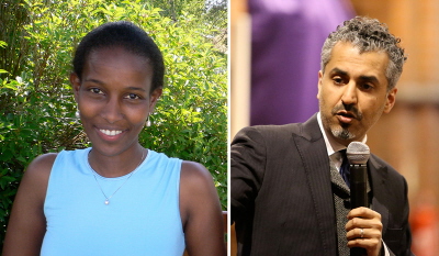 Southern Poverty Law Center postanowiło zamienić się w rasistowską organizację i zaatakowało pryncypialnych i odważnych krytyków radykalnego islamizmu, takich jak Ayaan Hirsi Ali (po lewej), znana autorka i była muzułmanka, oraz Maajid Nawaz (po prawej), umiarkowany, praktykujący muzułmanin, pisarz prezenter radiowy i polityk. (Zdjęcia: Wikimedia Commons)