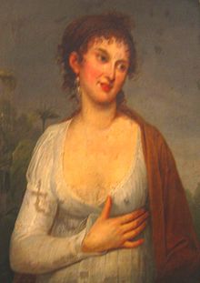 Maria Walewska (anonimowy portret, ródo: https://pl.wikipedia.org/wiki/Maria_Walewska)