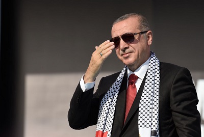 Recep Tayyip Erdogan, zamierza unicestwi syryjskich Kurdów ju dwa lata temu. (Photo by Getty Images)