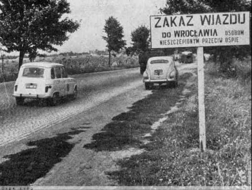 <br />To byo latem 1963 roku. Wrocaw, by przez miesic cakowicie zamknity. Zmaro podobno ok. 30 osób.