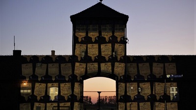 Muzeum Auschwitz-Birkenau,  bez uczestników w dorocznym Marszu ywych w Jom HaSzoa, 20-21 kwietnia 2020. Zdjcie: Marcin Kozowski, March of the Living.