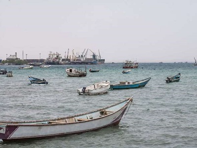 Łodzie rybackie w Berbera, porcie Somalilandu, 21 lipca 2018 r. Somaliland nie pozwala piratom na działanie u swojego wybrzeża. Mustafa Saeed/AFP/Getty Images