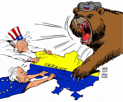 Prezentacja konfliktu ukraisko-rosyjskiego przez notorycznego brazylijskiego antysemit<span class=\