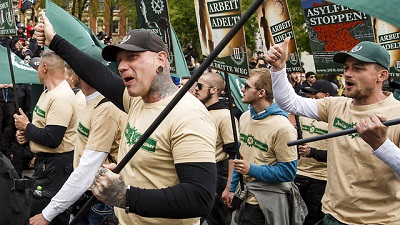 Skrajnie prawicowa demonstracja (Zdjcie: Gettyimages)