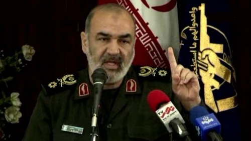 Genera brygady Hossein Salami: “Nie dostan nawet pozwolenia na inspekcj najbardziej normalnych posterunków wojskowych, niech im si nie ni”.