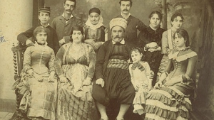 Elie Bensimon z rodziną, Constantine, Algieria,1881 (archiwum rodzinne)