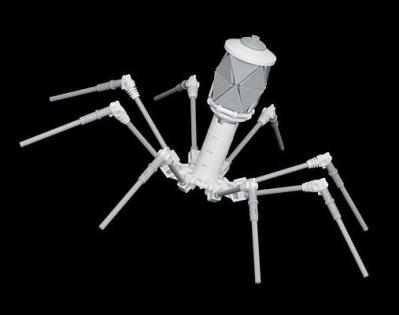 Model bakteriofaga (z klocków); Pascal, Wikipedia, CC BY 2.0