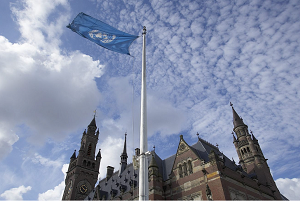 Paac Pokoju w Hadze, siedziba Midzynarodowego Trybunau Sprawiedliwoci od 1946 r., w lutym 2012 r. Zdjcie: Jeroen Bouman/International Court of Justice.