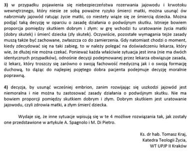 Stanowisko polskich teologów w kwestii ci ektopowych bywa róne – http://teologiamoralna.pl/wp-content/uploads/2013/01/Kraj.pdf