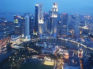Singapur, państwo-miasto pracowitych chińskich handlarzy, które z wielu względów zrezygnowało z federacji z Malezją (Źródło: Wikipedia)