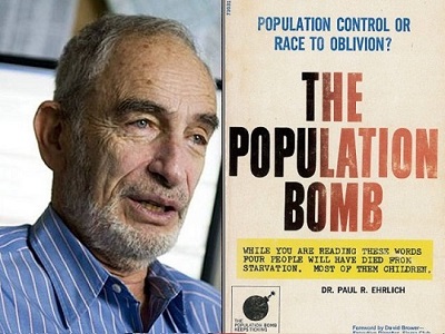 W bestsellerze z 1968 roku The Population Bomb, Paul Ehrlich utrzymywa, e w ciagu kilku lat ”setki milionów ludzi umrze z godu mimo wszystkich intensywych programów, jakie rozpoczn si teraz”. To si nie zdarzyo.