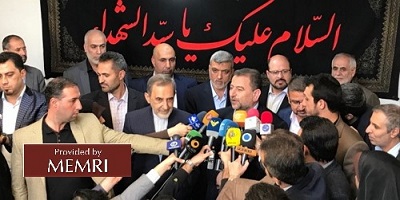 Delegacja Hamasu w Iranie z iraskimi przedstawicielami (zdjcie: alresalah.ps, 22 padziernika 2017)