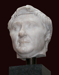 Ryc. 2. Gnaeus Pompeius Magnus, Pompejusz Wielki. Rzymski genera nie spodziewa si uycia miodu przeciwko jego onierzom © Michël Manseur, Wikimedia Commons.