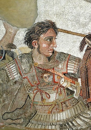 Fragment tzw. mozaiki Aleksandra z Domu Fauna w Pompejach (Zdjcie: Wikipedia) 