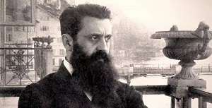 Austro-węgierski dziennikarz i założyciel współczesnego syjonizmu Theodor Herzl. Źródło: YouTube.