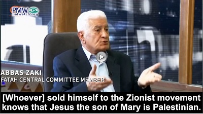 „[Ktokolwiek] zaprzedał się ruchowi syjonistycznemu, wie, że Jezus, syn Marii, jest Palestyńczykiem ”.[Kanał YouTube Al-Mayadeen (Liban), 28 maja 2022 r.]