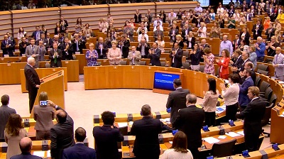 Parlament Europejski oklaskuje kamstwa Abbasa o zatruwaniu palestyskiej wody przez ydów (czerwiec 2016)