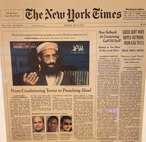 Szejk Anwar Al-Awlaki. (Źródło: The New York Times, 9 maja 2010)