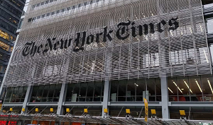 Budynek “The New York Times” na Manhattanie. Zdjcie: Carin M. Smilk.