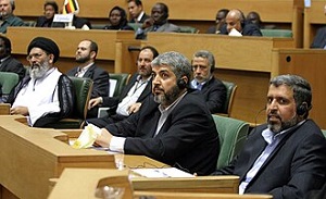 Na zdjciu Chaled Maszal na Trzeciej Miedzynarodowej Konfedrencji w Sprawie Jerozolimy i Ochrony Praw Palestyczyków w Teheranie w 2006 roku. (ródo zdjcia: Wikipedia)