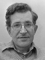 Noam Chomsky w 1977 r.