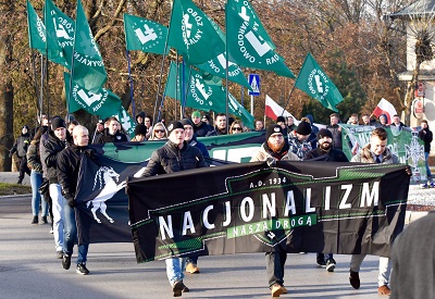 To ju stare zdjcie, z 16 czerwca 2016 roku. Podpis: „Brygada Lubelska Obozu Narodowo – Radykalnego obchodzia dzisiaj 10- lecie dziaalnoci.  Obchody rozpocza o godzinie 12.00 Msza wita w kociele pw. w. Michaa Archanioa”.