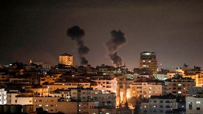 IDF uderza w Gaz w odpowiedzi na rakiety wystrzelone na Izrael (Zdjcie: AFP)