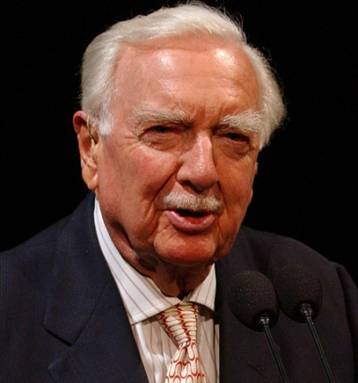 Walter Cronkite, dziennikarz (1916-2009) (Zdjcie: Wikipedia)