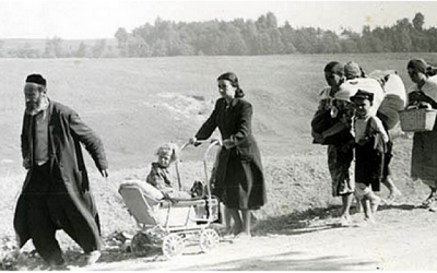 ydowscy uchodcy z terenów zdobytych przez Legion Arabski w 1948 r. Okoo 3 tysice ydów ucieko z wschodniej Jerozolimy.