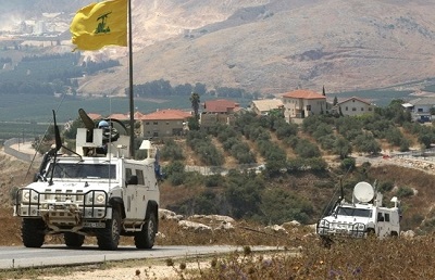 <span>Pojazdy sił pokojowych ONZ w Libanie (UNIFIL) patrolują granicę Libanu z Izraelem.</span><br /><span>Zdjęcie: The Daily Star.</span>