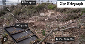 Tunnel Hezbollahu w odlegoci zaledwie kilku dziesiciu metrów od posterunku UNIFIL-u.