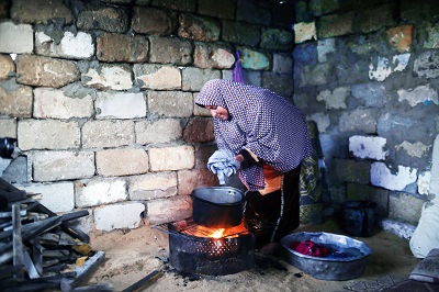 „Palestyscy uchodcy” w Gazie. Zdjcie z raportu UNRWA z 2017 roku.