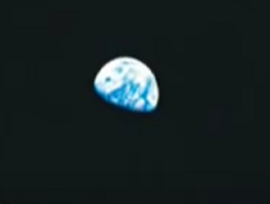 Carl Sagan Pale Blue Dot (Zrzut z ekranu.)