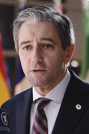 Premier Irlandii Simon Harris (ródo zdjcia: Wikipedia  https://pl.wikipedia.org/wiki/Simon_Harris)